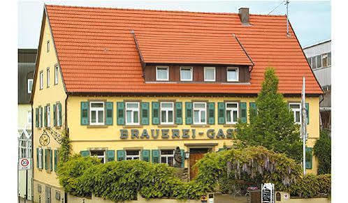 Brauereigasthof Dachsenfranz Zuzenhausen Exterior foto